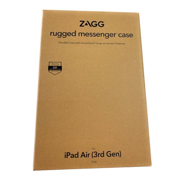 for iPad Air 3rd Gen 10.5" 2019 ZAGG Messenger Case Stand & Screen Protector - Picture 5 of 5